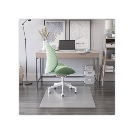 Deflecto ANTIMICROBIAL CHAIR MAT, RECTANGULAR, 45 X 53, CLEAR CM2E242AM